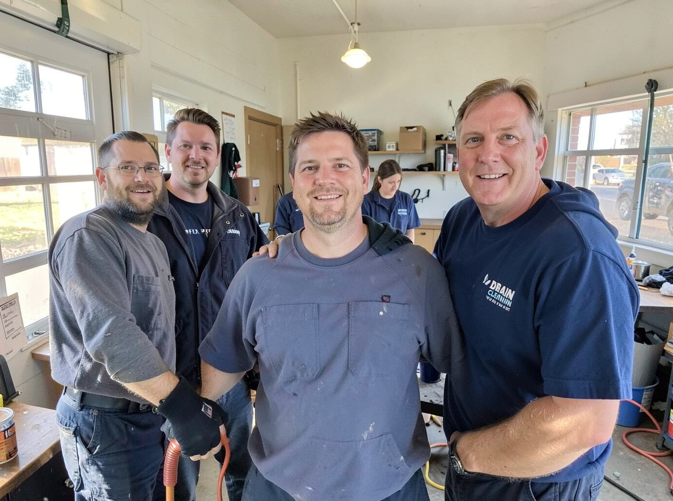 The Kansas Drain Cleaning team